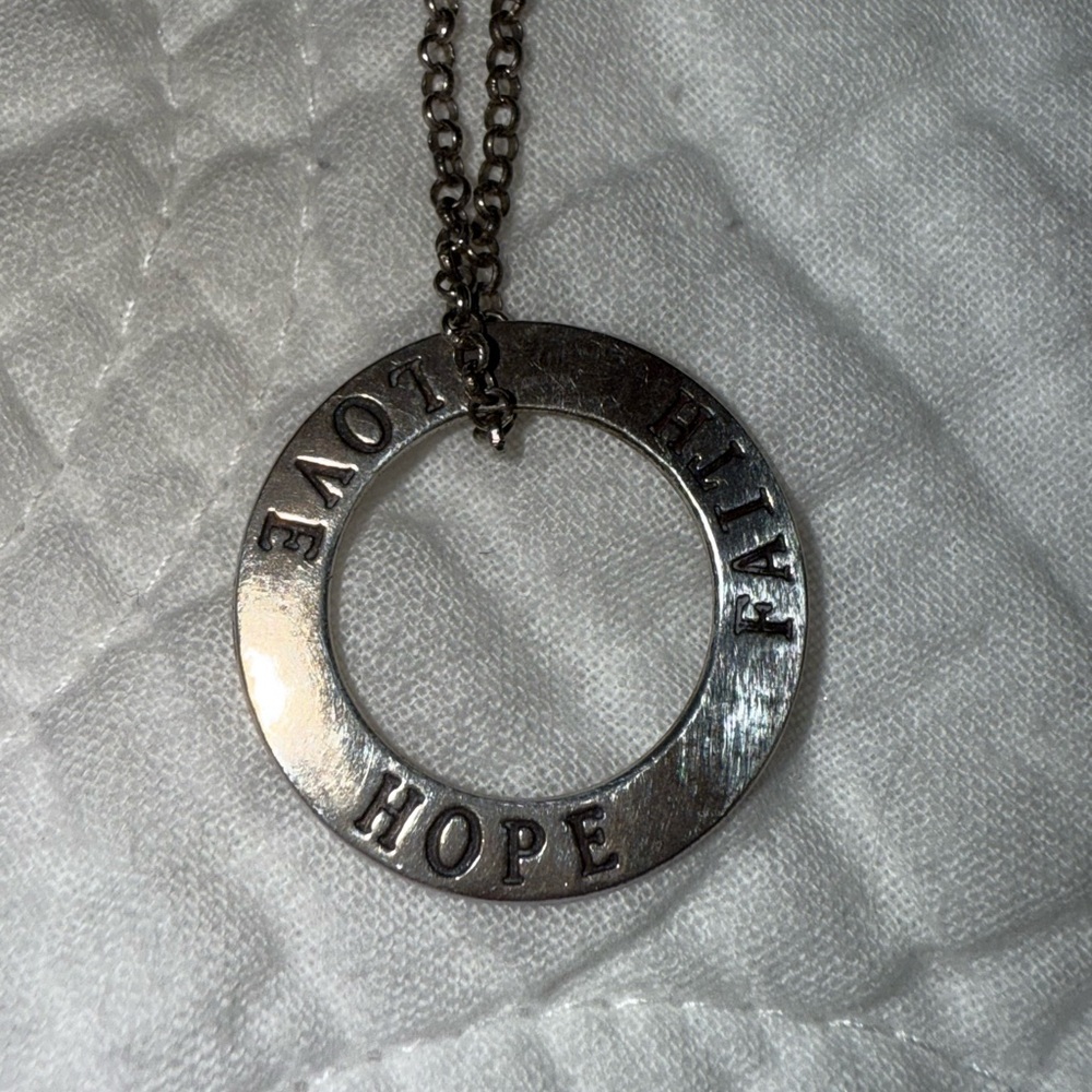 Faith Hope Love necklace